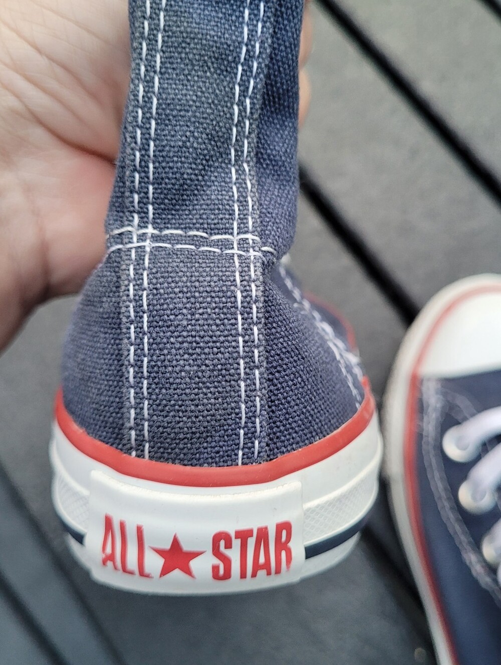 Converse Sneakers All Star High Top Chuck Taylor No Tie Size 12 EU29 - Picture 10 of 14